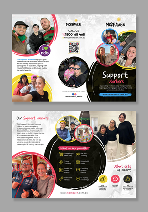 Flyer Design by debdesign for Morhaven Disability Services | Design: #33253437