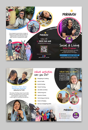Flyer Design by debdesign for Morhaven Disability Services | Design: #33279567