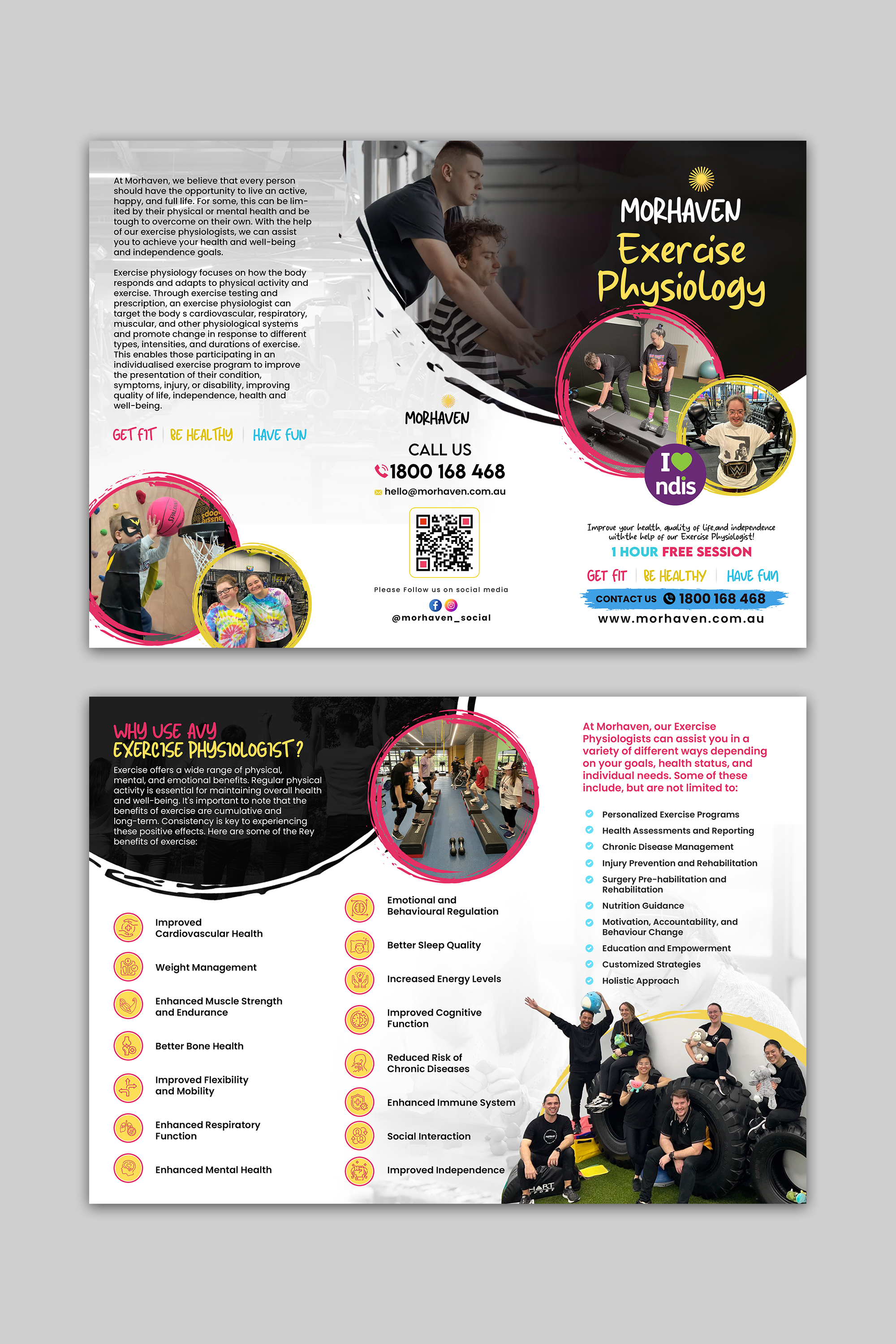 Flyer Design by debdesign for Morhaven Disability Services | Design #33279587