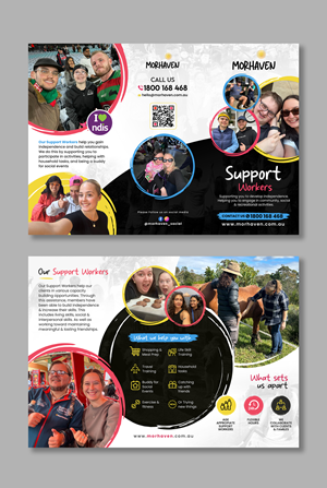Flyer Design by debdesign for Morhaven Disability Services | Design: #33279590