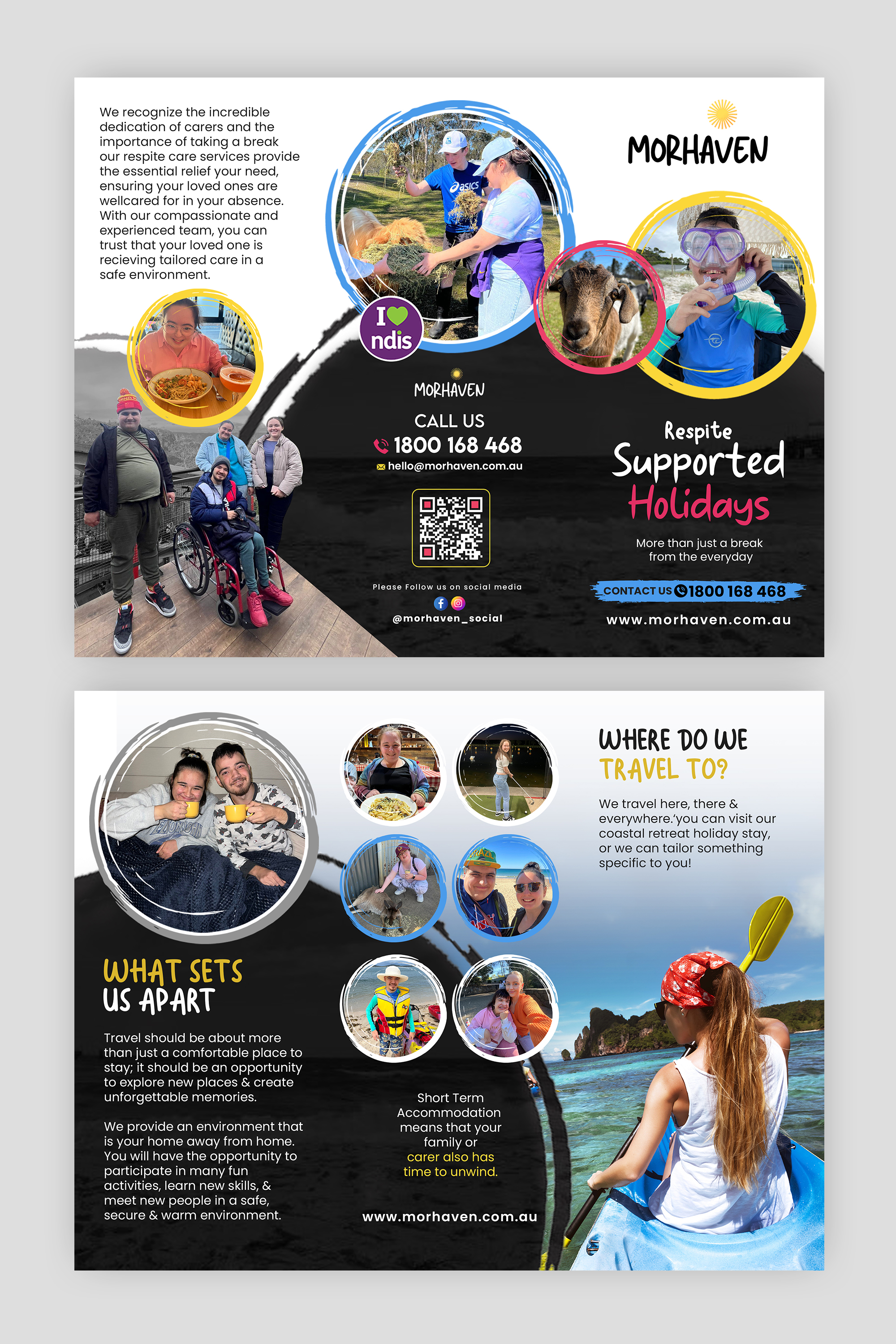 Flyer Design by debdesign for Morhaven Disability Services | Design #33279603
