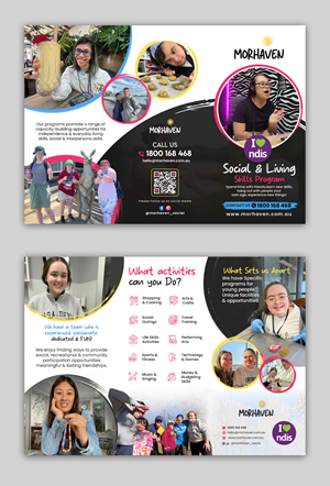 Flyer Design by debdesign for Morhaven Disability Services | Design: #33286285