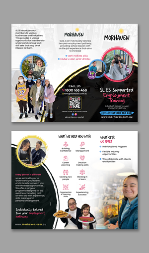 Flyer Design by debdesign for Morhaven Disability Services | Design: #33286295