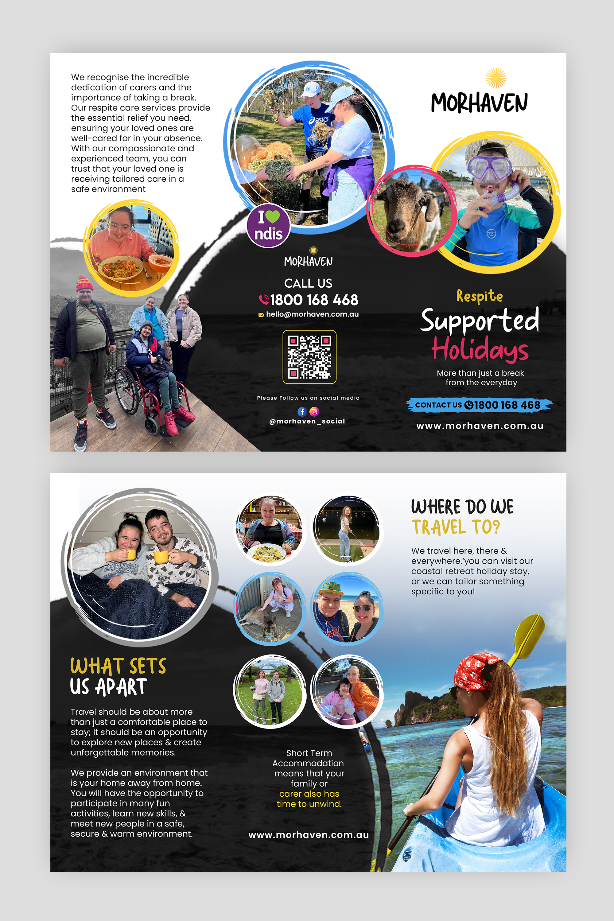 Flyer Design by debdesign for Morhaven Disability Services | Design #33286745