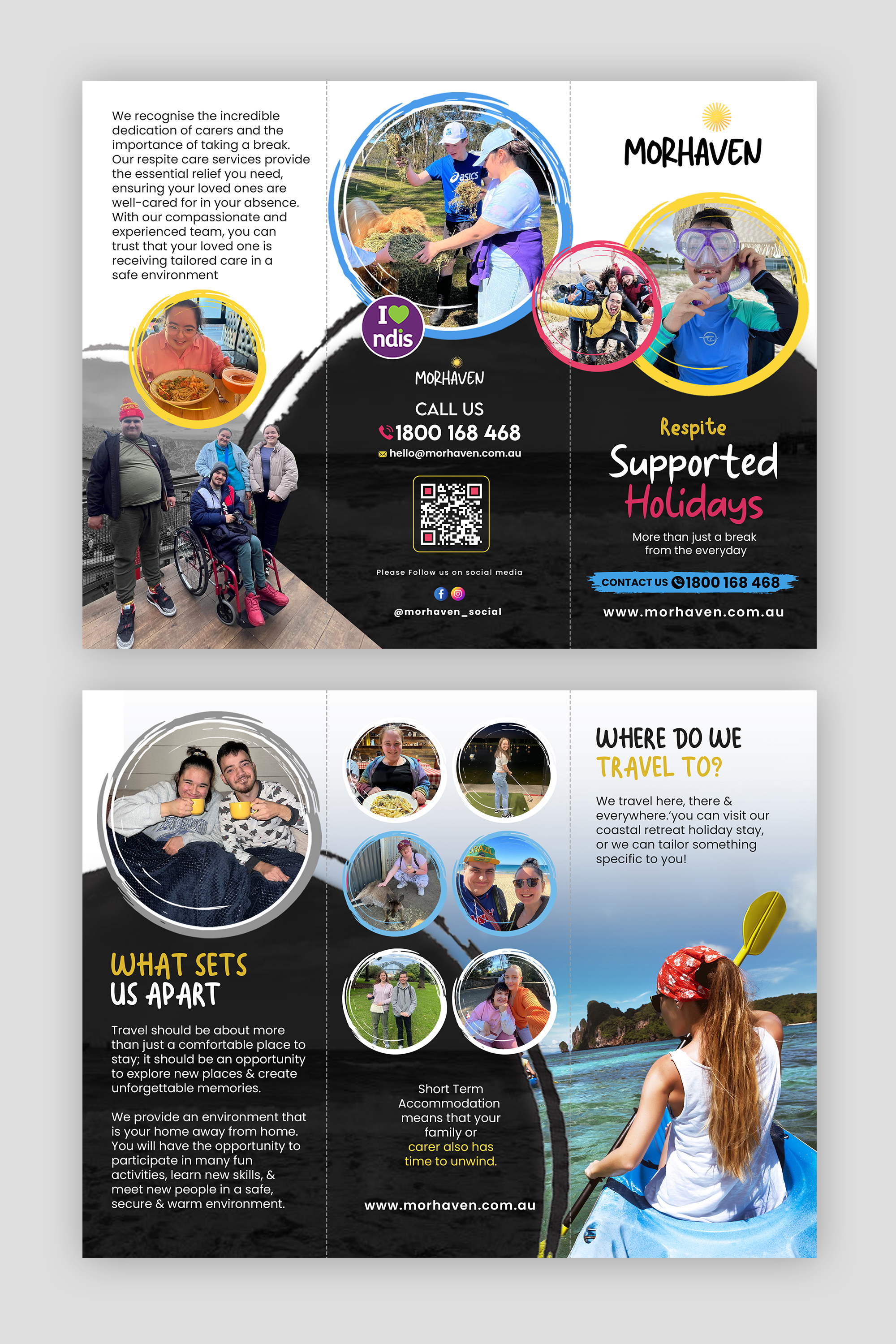 Flyer Design by debdesign for Morhaven Disability Services | Design #33306994