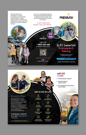 Flyer Design by debdesign for Morhaven Disability Services | Design: #33342514