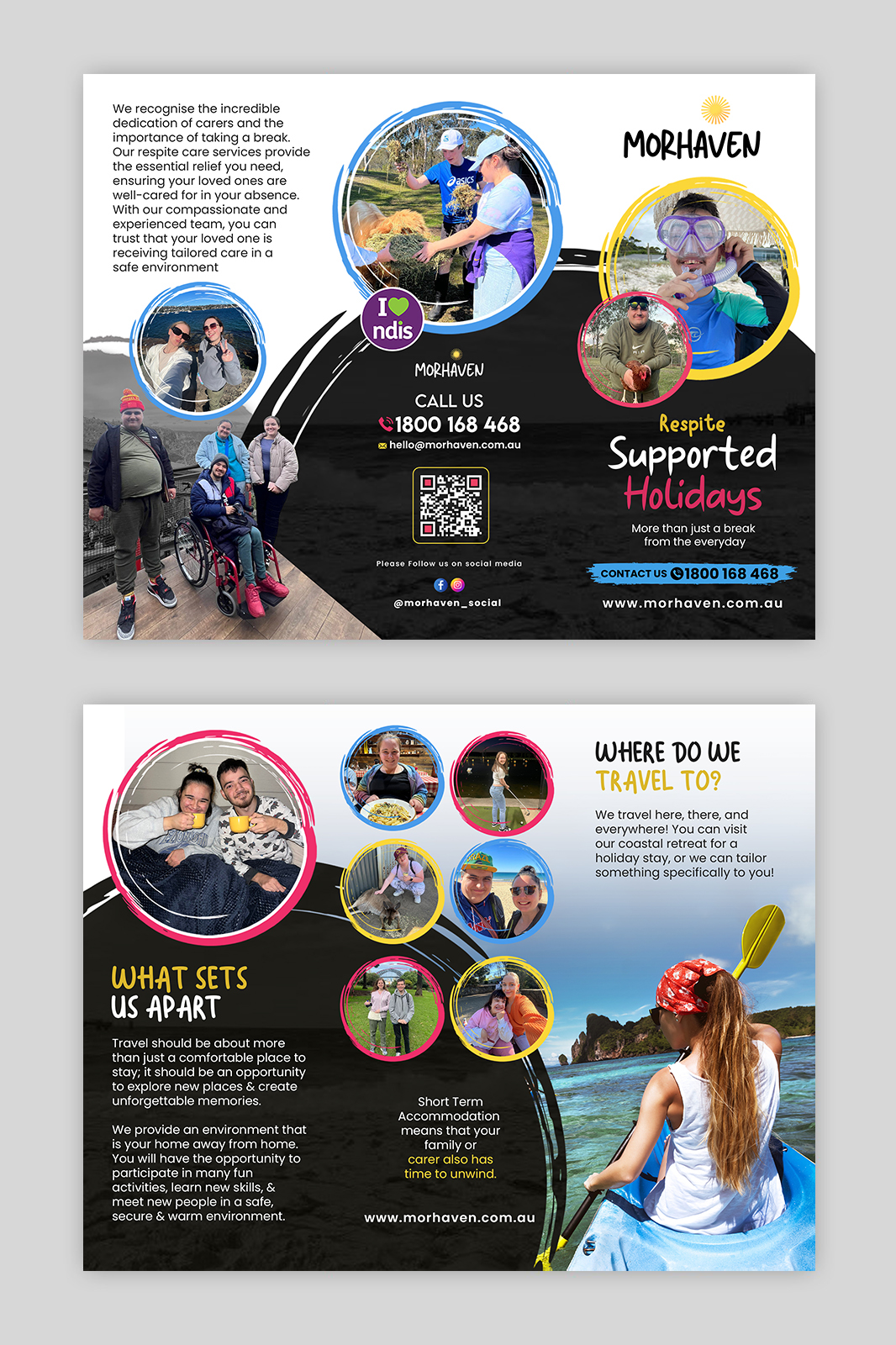 Flyer Design by debdesign for Morhaven Disability Services | Design #33385476