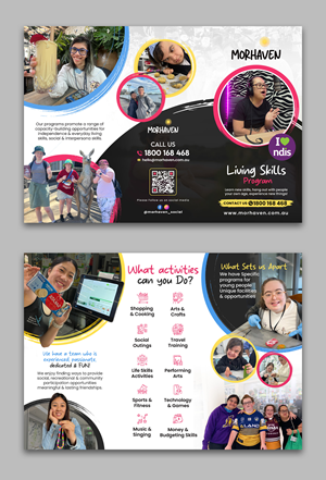 Diseño de Flyer por debdesign para Morhaven Disability Services | Diseño: #33385697