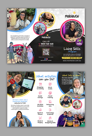 Diseño de Flyer por debdesign para Morhaven Disability Services | Diseño: #33408118