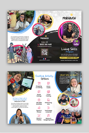 Diseño de Flyer por debdesign para Morhaven Disability Services | Diseño: #33423749