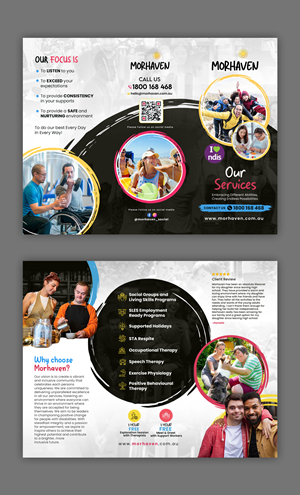Diseño de Flyer por debdesign para Morhaven Disability Services | Diseño: #33423778