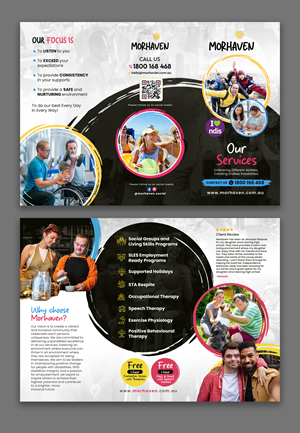 Flyer Design by debdesign for Morhaven Disability Services | Design: #33442502