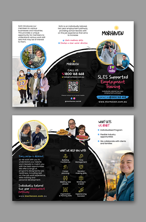 Flyer Design by debdesign for Morhaven Disability Services | Design: #33501500