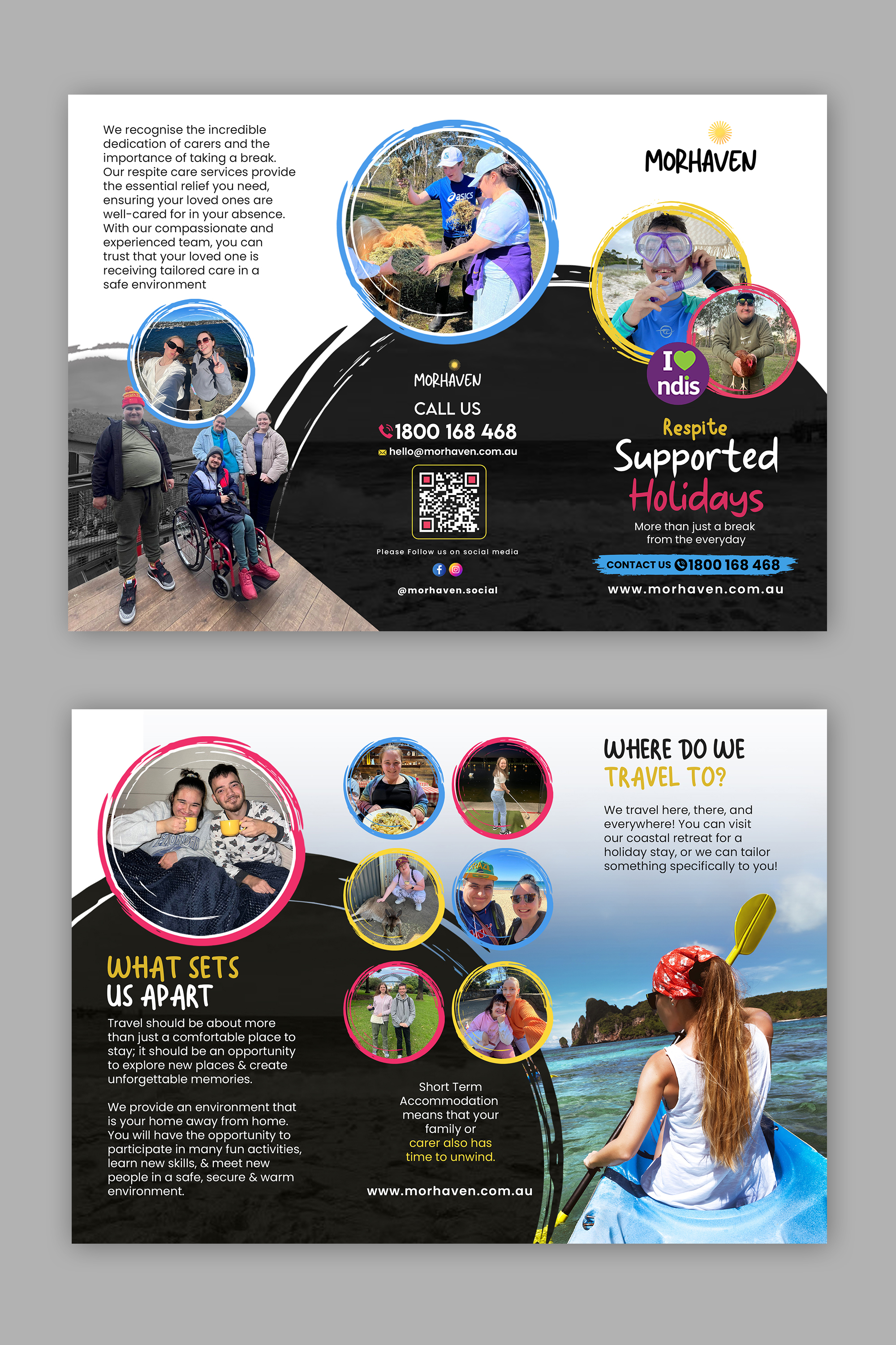 Flyer Design by debdesign for Morhaven Disability Services | Design #33501615