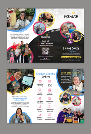 Flyer Design by debdesign for Morhaven Disability Services | Design: #33508249