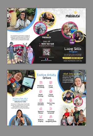 Flyer Design by debdesign for Morhaven Disability Services | Design: #33516750