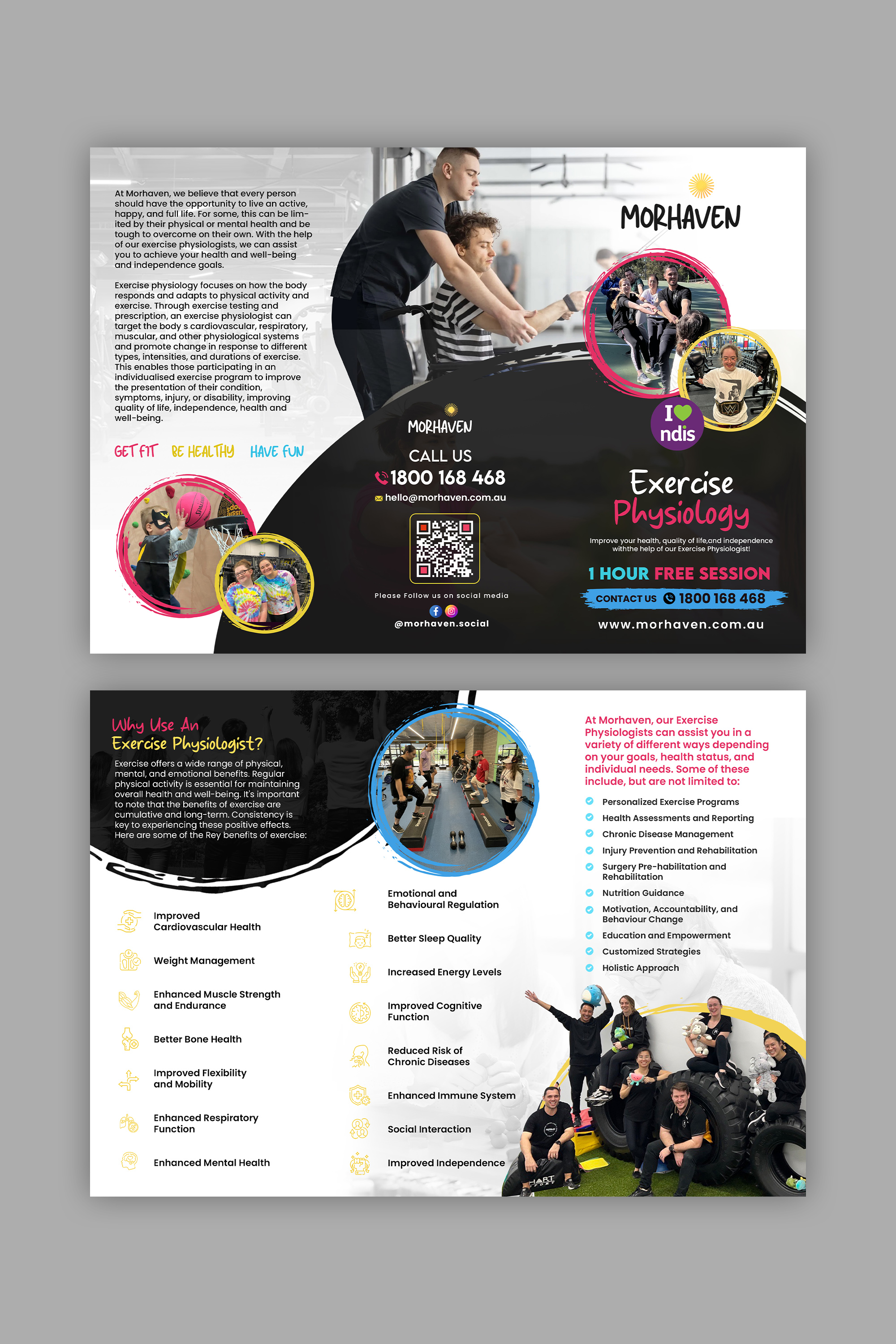 Flyer Design by debdesign for Morhaven Disability Services | Design #33516772