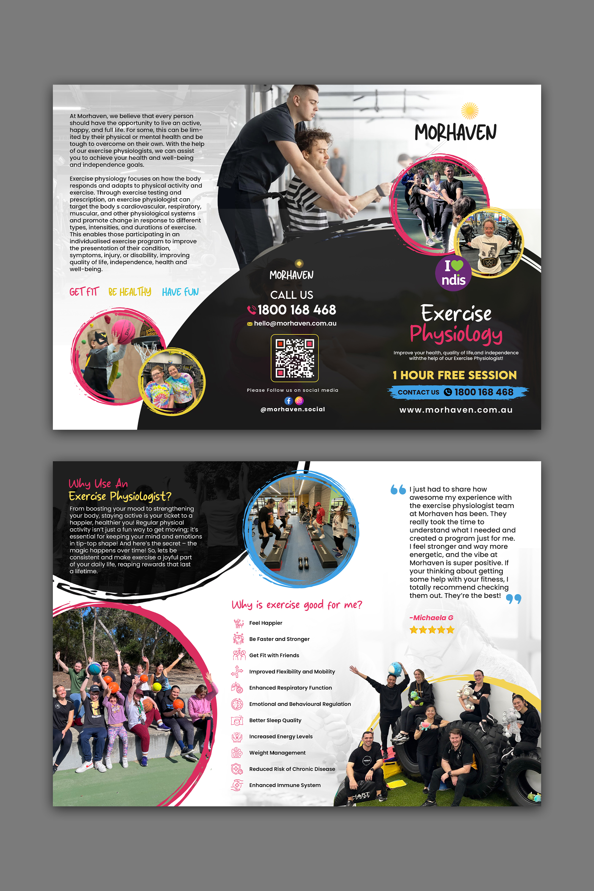 Flyer Design by debdesign for Morhaven Disability Services | Design #33566398