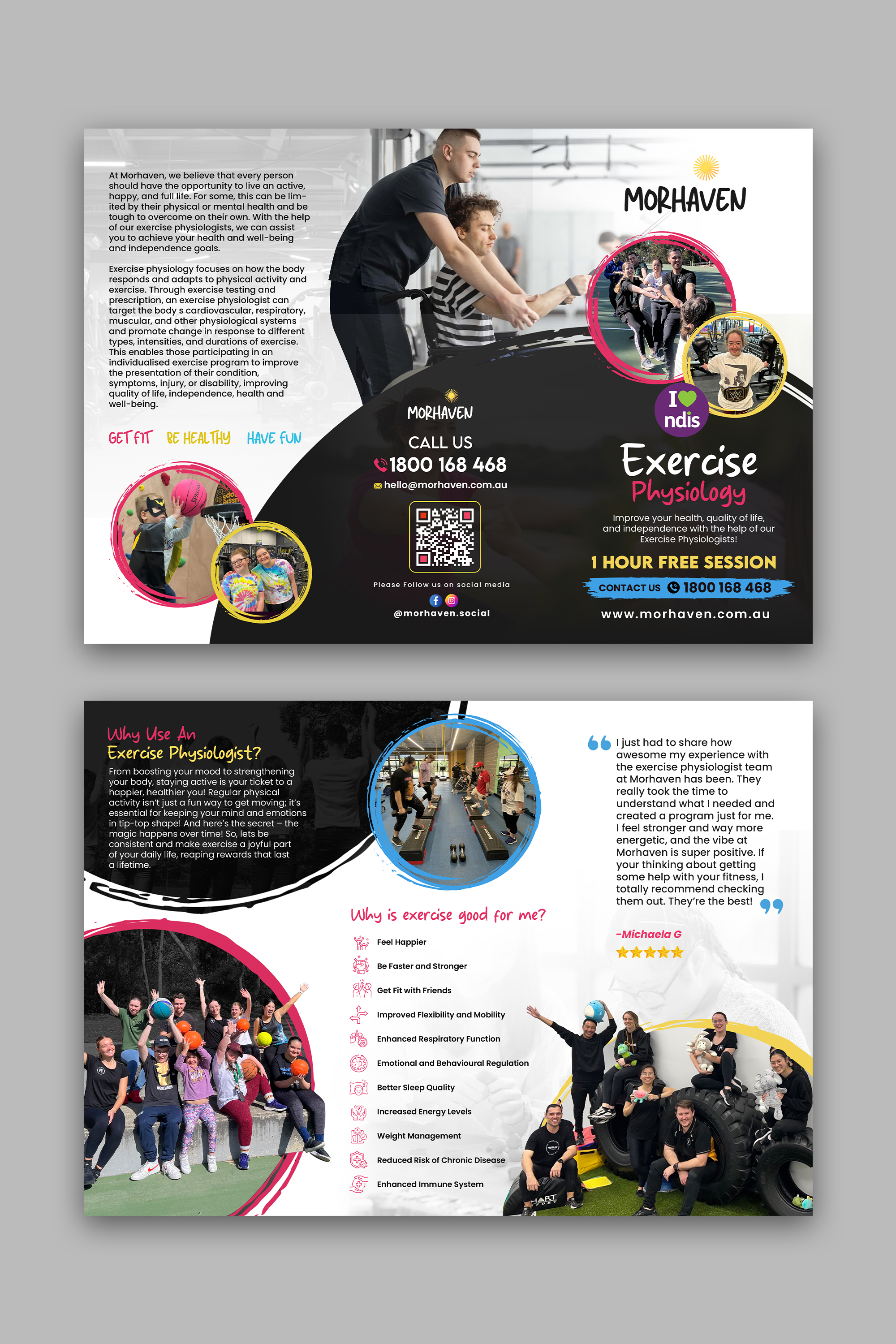 Flyer Design by debdesign for Morhaven Disability Services | Design #33574799