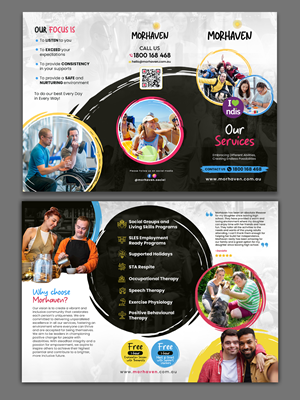 Flyer Design by debdesign for Morhaven Disability Services | Design: #33593183