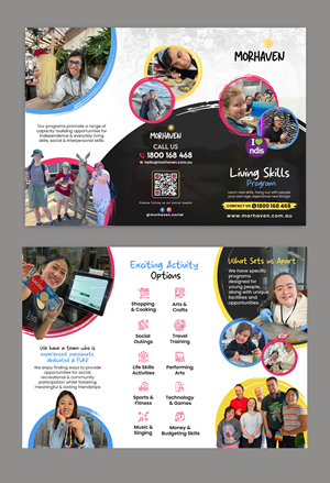 Flyer Design by debdesign for Morhaven Disability Services | Design: #33653982