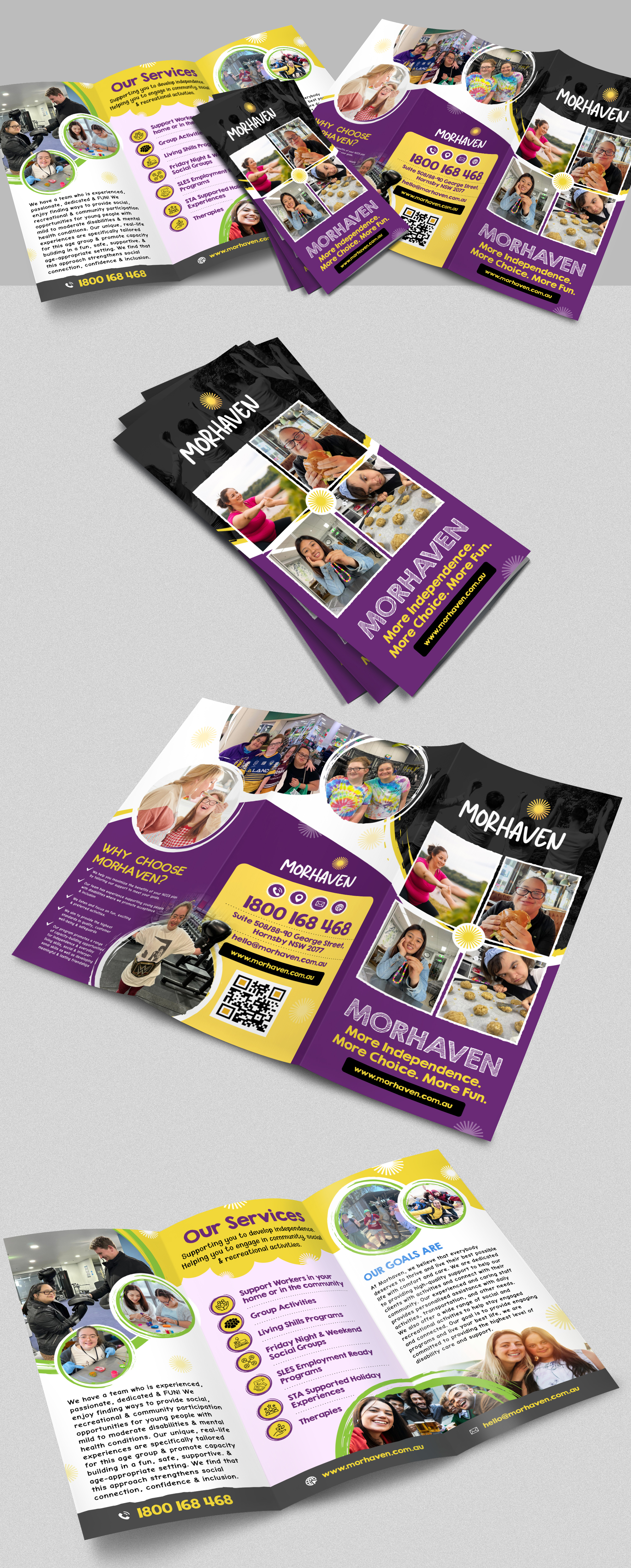 Flyer Design by 123graphics for Morhaven Disability Services | Design #32876256