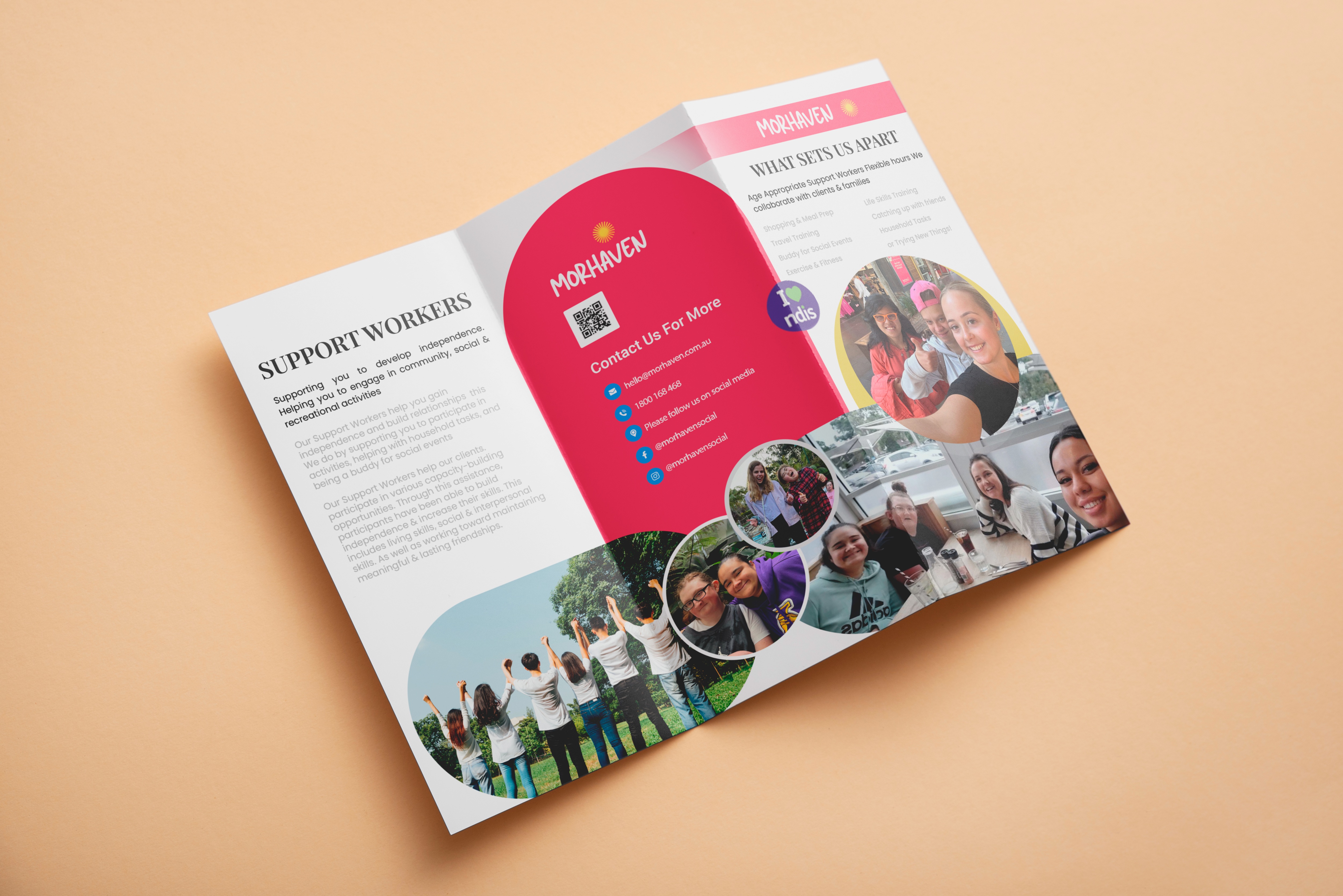 Flyer Design by NZ Creatives for Morhaven Disability Services | Design #32999899