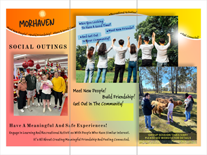 Flyer Design by 81y179 for Morhaven Disability Services | Design: #32919557