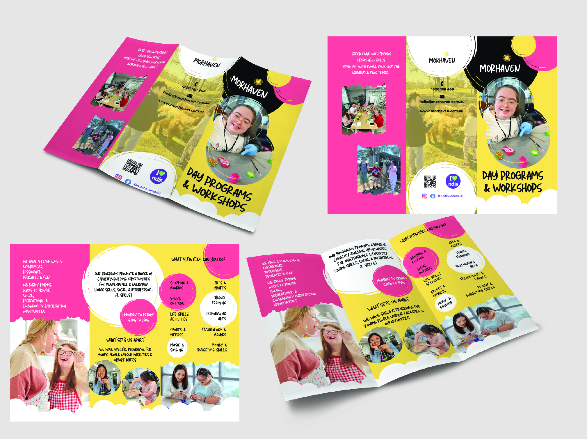 Flyer Design by Arun 25 for Morhaven Disability Services | Design #32892848