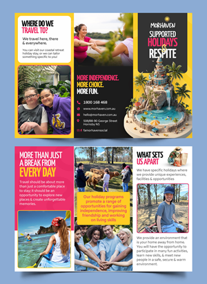 Flyer Design by Graphic Guy for Morhaven Disability Services | Design #32859585