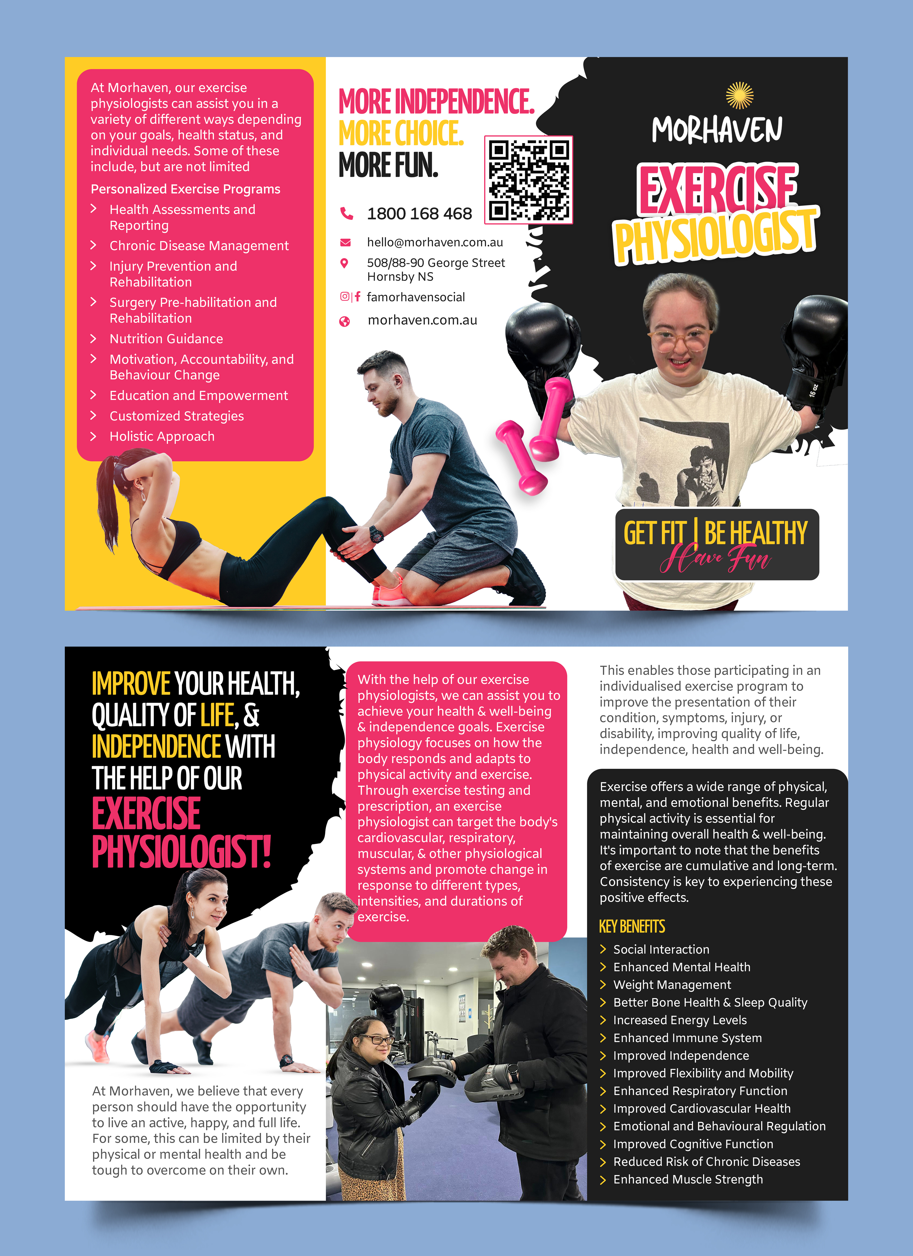 Flyer Design by Graphic Guy for Morhaven Disability Services | Design #32864588