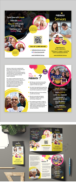 Flyer Design by Pankhuri Badal for Morhaven Disability Services | Design: #32908718