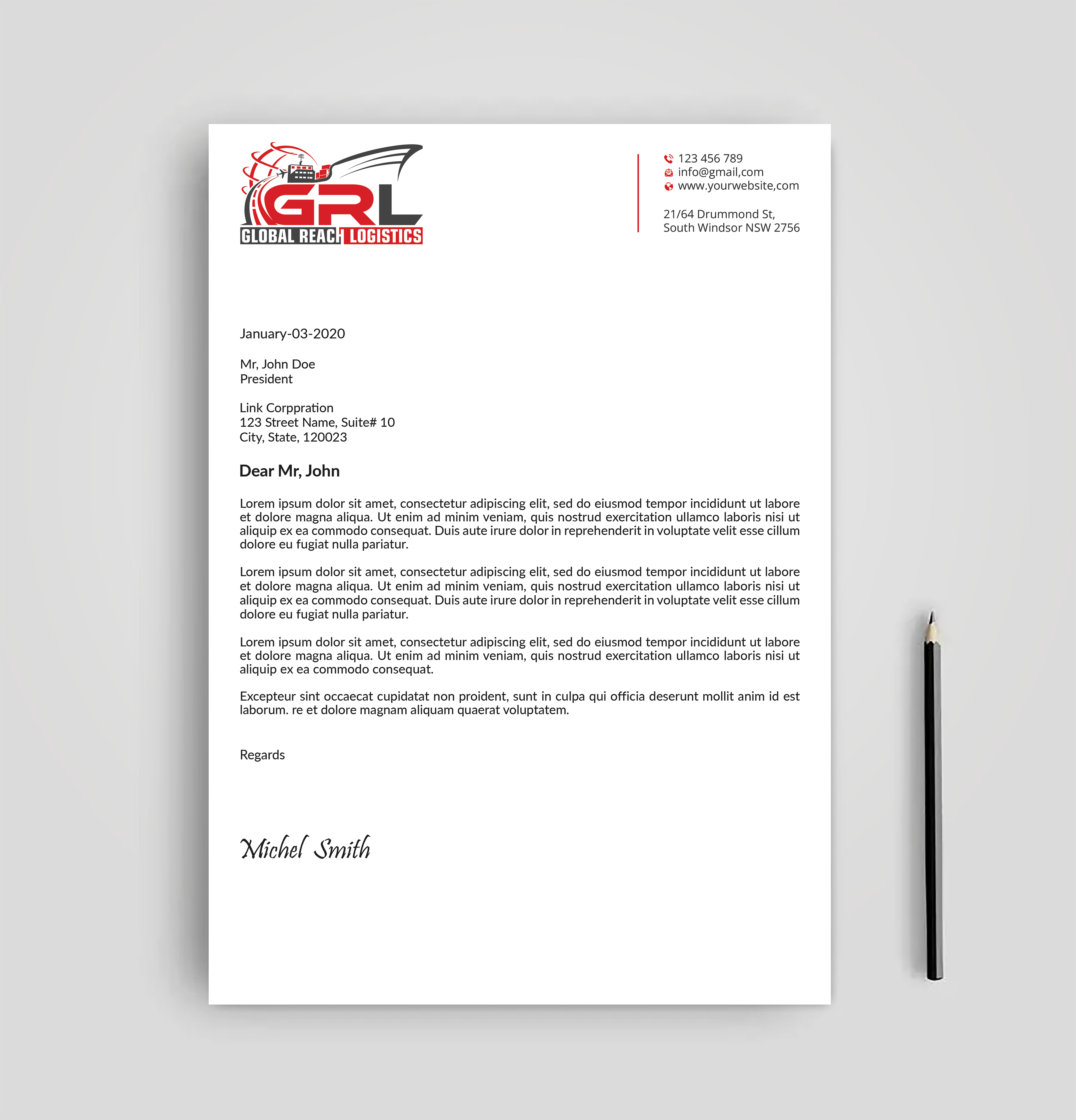 Diseño de Membrete por Expert Bappy para este proyecto | Diseño #32829251