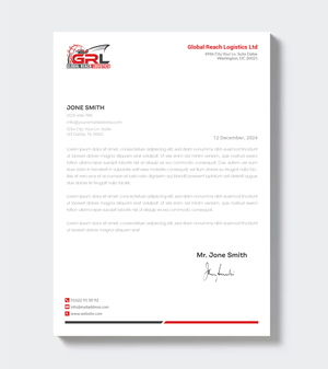 Letterhead Design by artbitin for this project | Design: #32828908