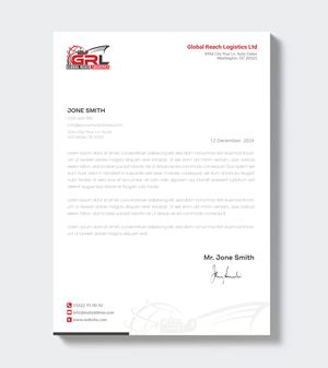 Letterhead Design by artbitin for this project | Design: #32828910