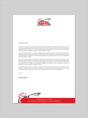 Letterhead Design by LAXMI DESIGNHUB for this project | Design: #32829110