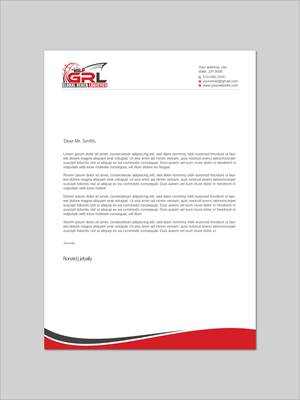 Letterhead Design by LAXMI DESIGNHUB for this project | Design: #32829116