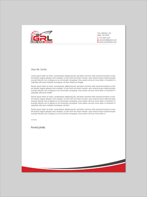Letterhead Design by LAXMI DESIGNHUB for this project | Design: #32829118