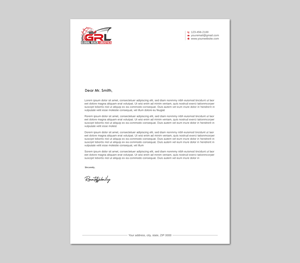 Letterhead Design by LAXMI DESIGNHUB for this project | Design: #32829277