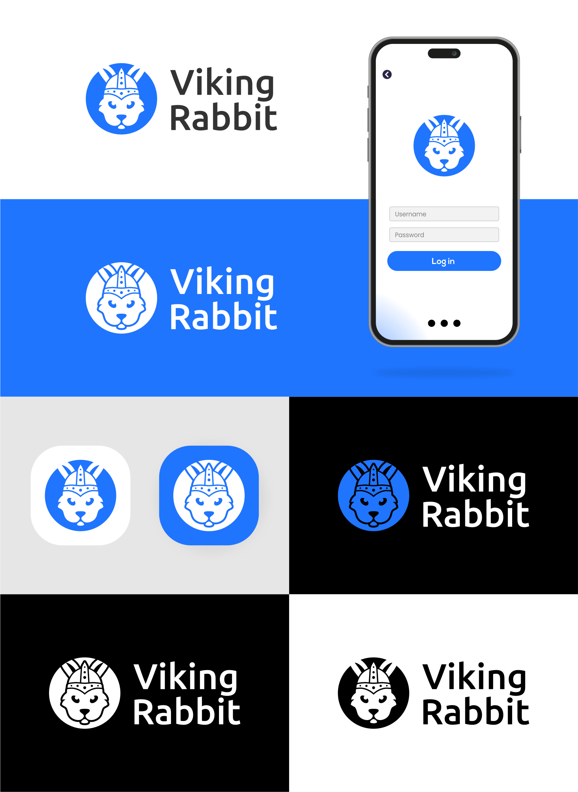 Logo Design by Noekha Studio for Viking Rabbit | Design #32819995