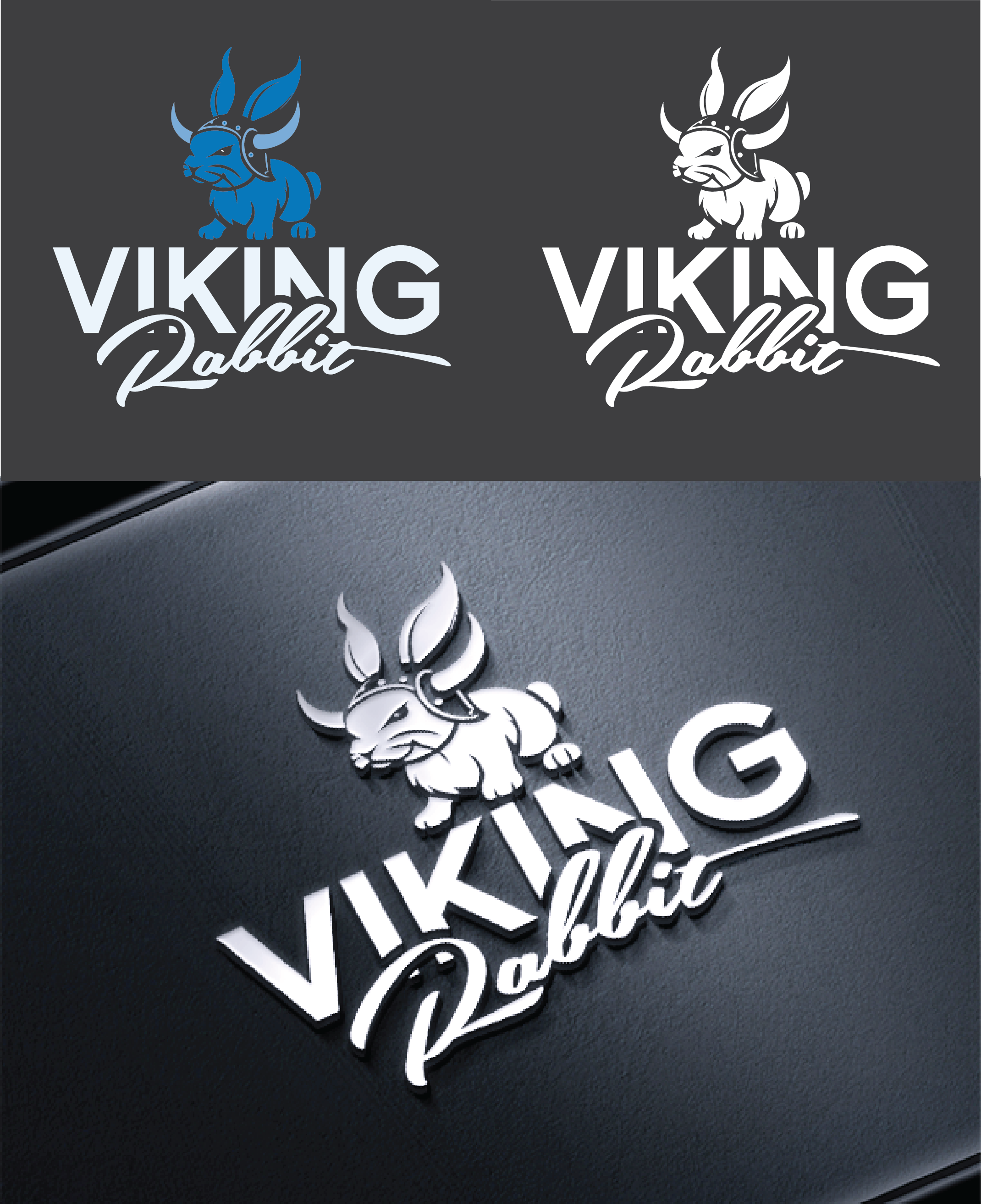 Logo Design by Vibrix Media for Viking Rabbit | Design #32822341