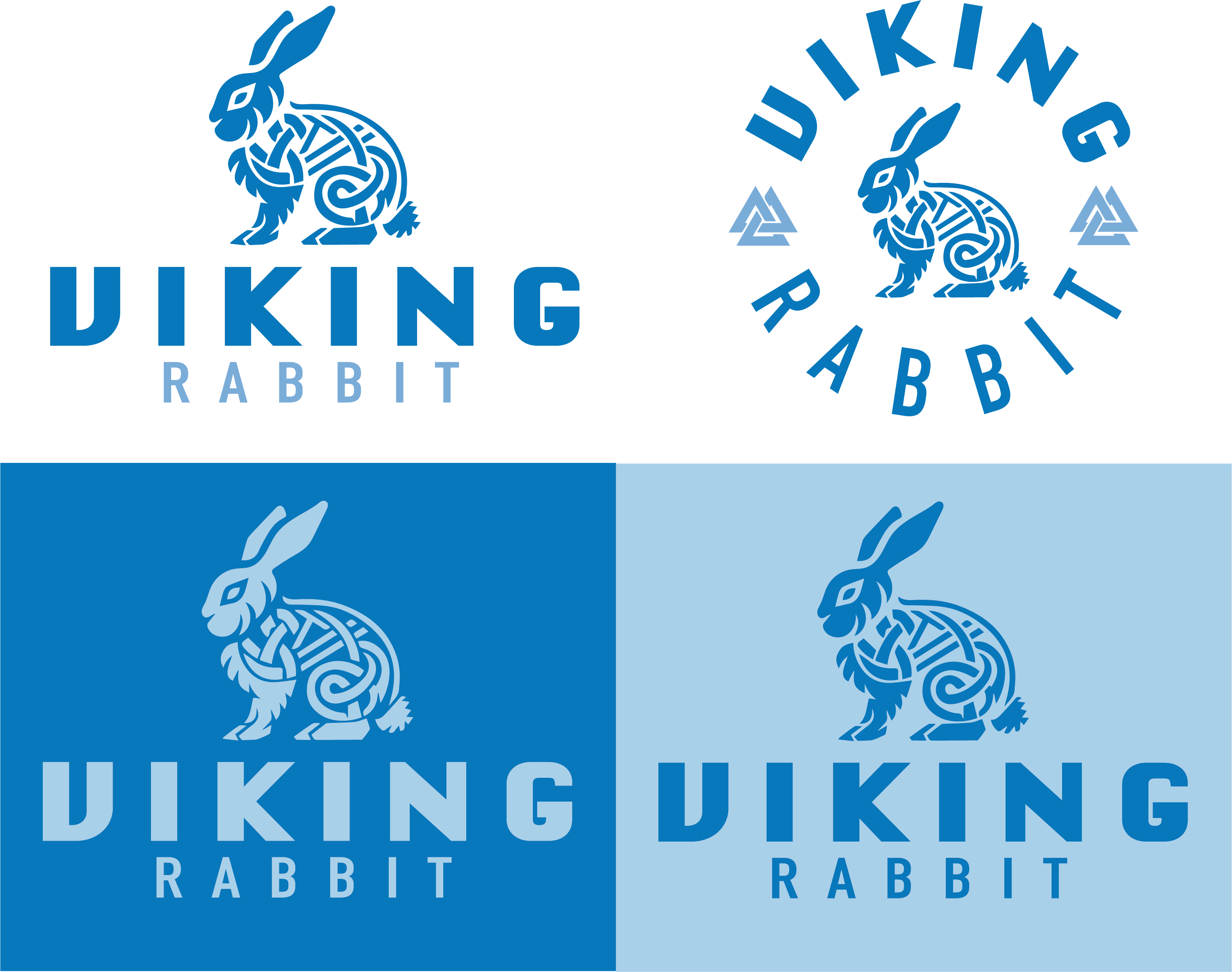 Logo Design by Vibrix Media for Viking Rabbit | Design #32824700