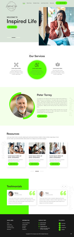 Web Design by pb for this project | Design: #32820827