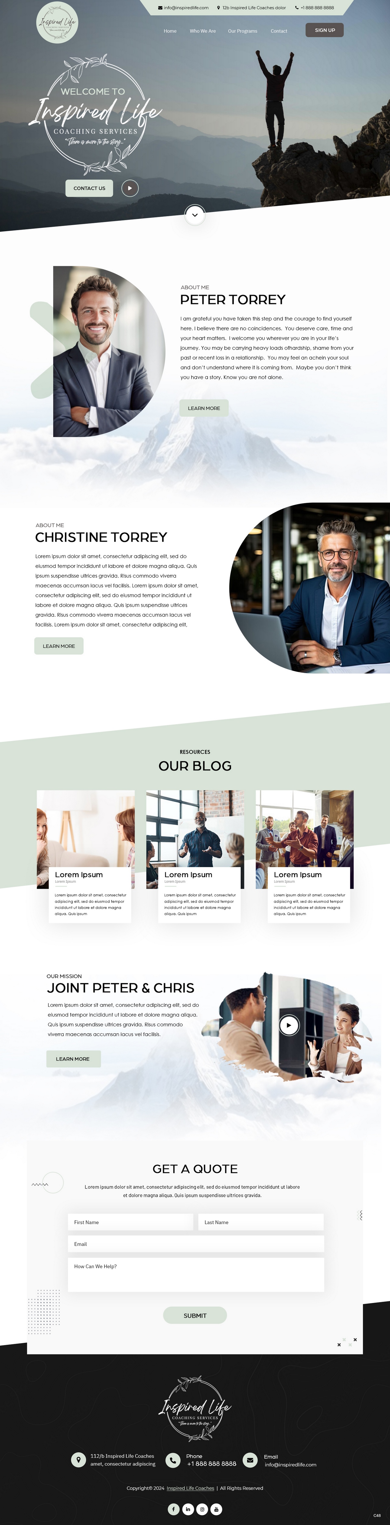 Web Design by pb for this project | Design: #32820833