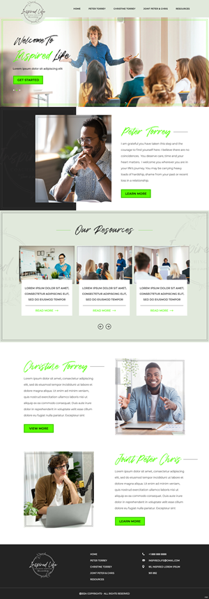 Web Design by pb for this project | Design: #32820841