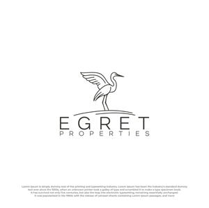 Design de Logo par Ura Designs pour Egret Properties | Design : #32826093