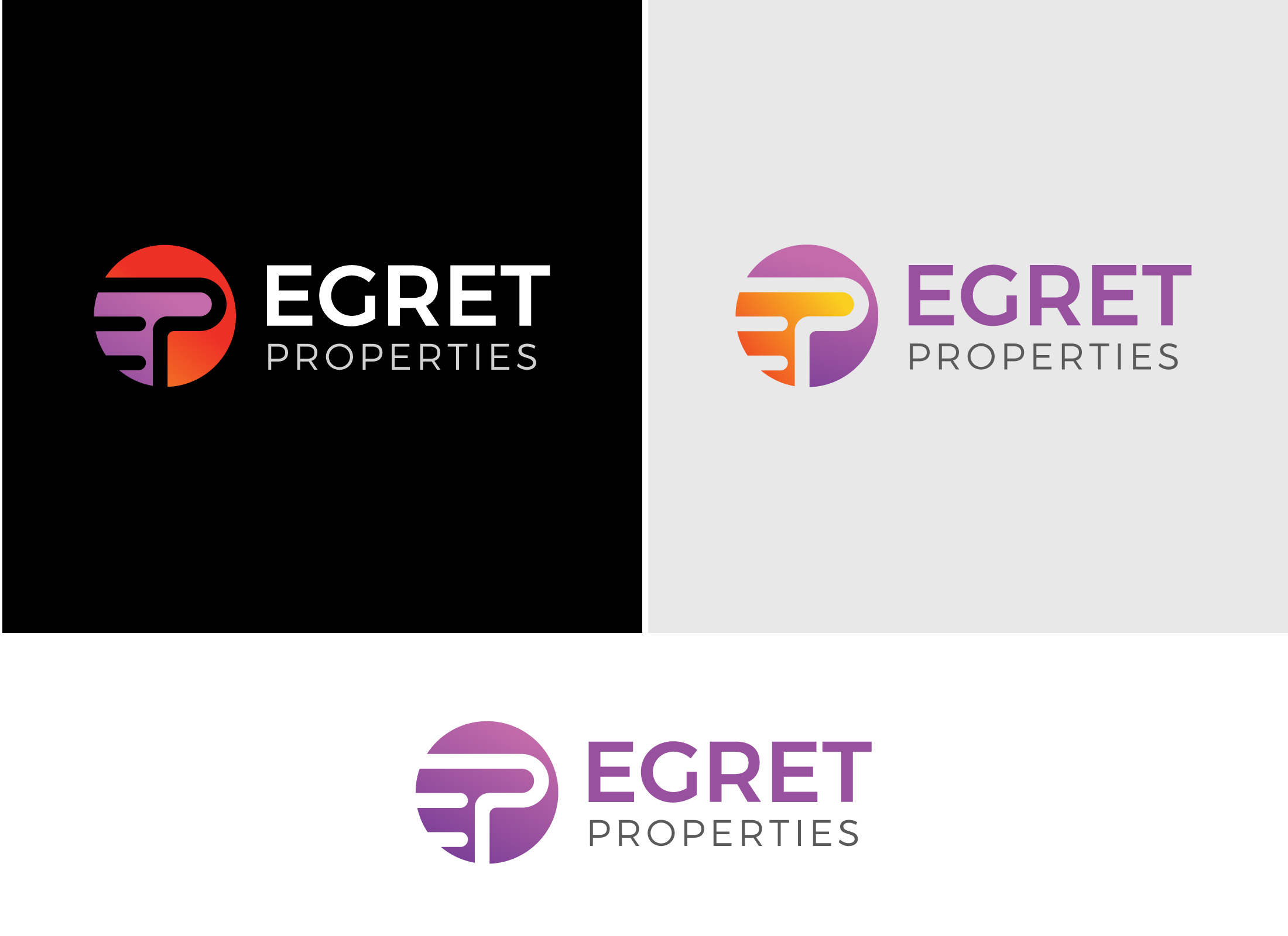Design de Logo par DesignFill pour Egret Properties | Design #32827454