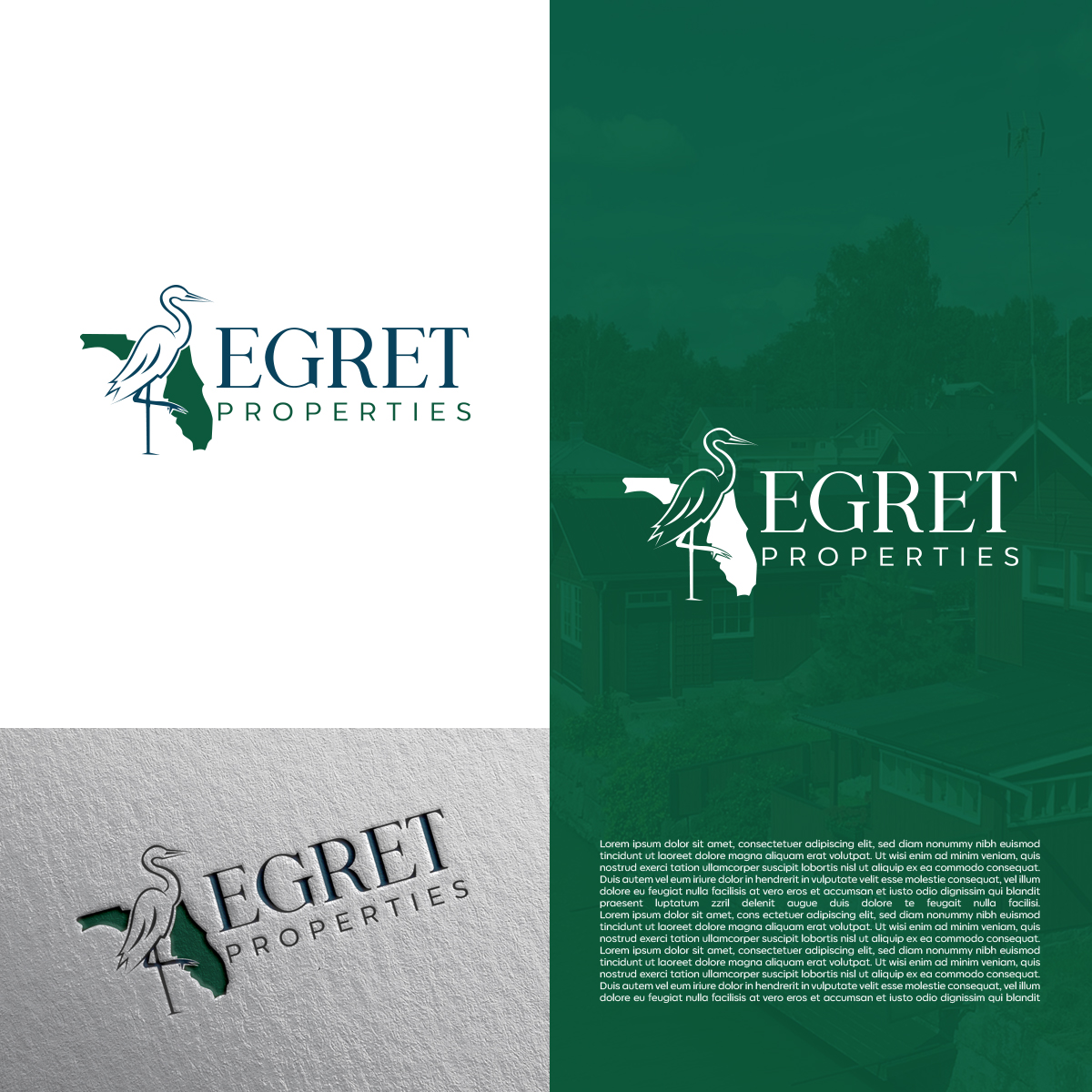 Logo-Design von DesignSNW für Egret Properties | Design #32826823