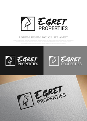 Design de Logo par NasarLogo pour Egret Properties | Design : #32831877