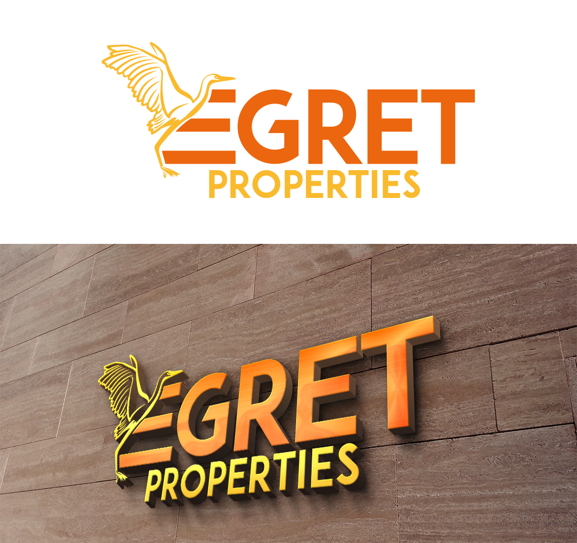 Logo Design by trufya for Egret Properties | Design #32827786